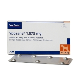 Ипoзан / Ypozane 1,875 мг  для собак от 3 до 7,5 кг